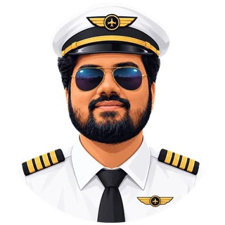 Fahim Ahmed as a pilot